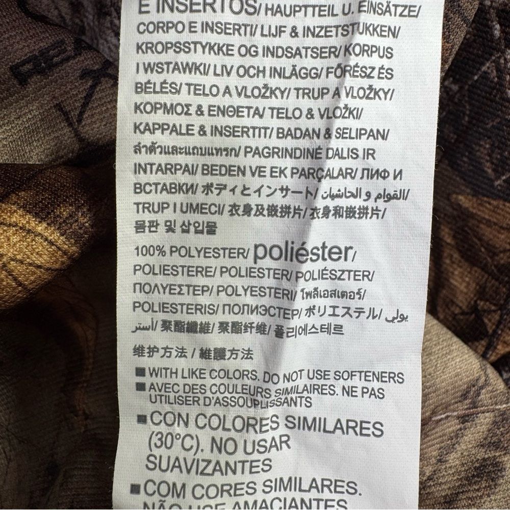 Under Armour Camo Quarter Zip Fleece Pullover Realtree Hunting Jacket L Outdoor - Picture 12 of 16